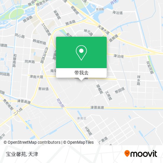 宝业馨苑地图