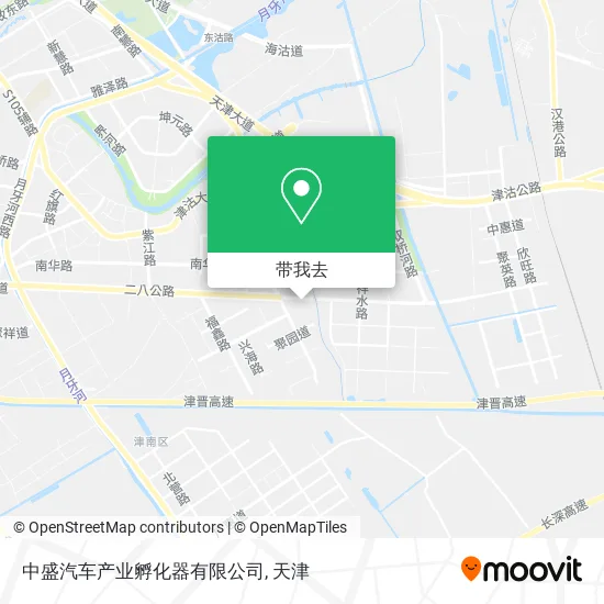 中盛汽车产业孵化器有限公司地图