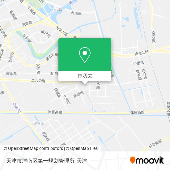 天津市津南区第一规划管理所地图