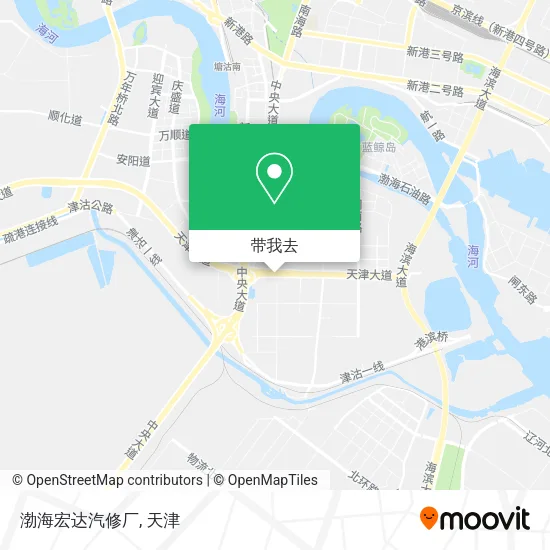 渤海宏达汽修厂地图