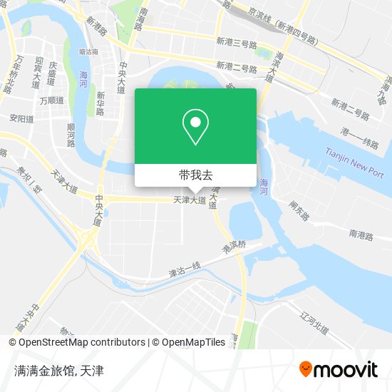 满满金旅馆地图