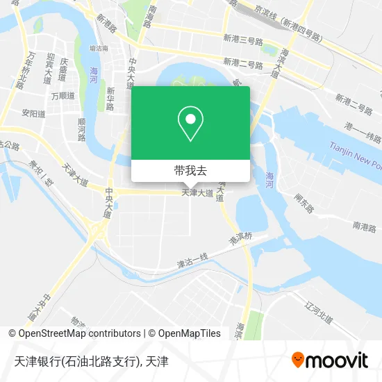 天津银行(石油北路支行)地图