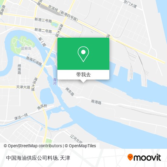 中国海油供应公司料场地图