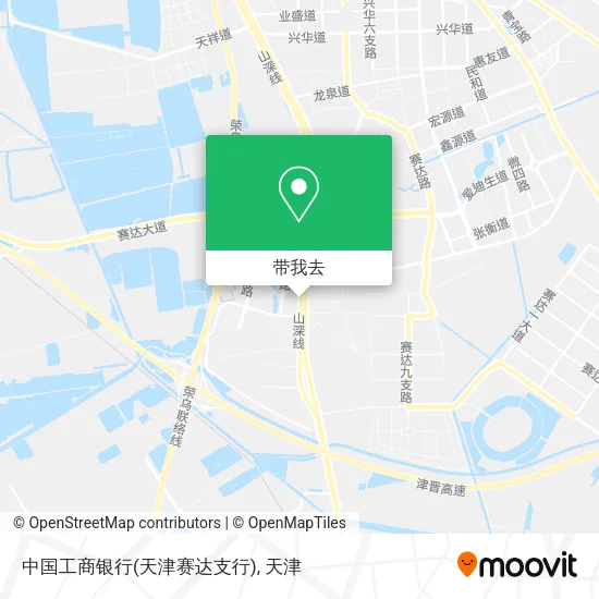 中国工商银行(天津赛达支行)地图