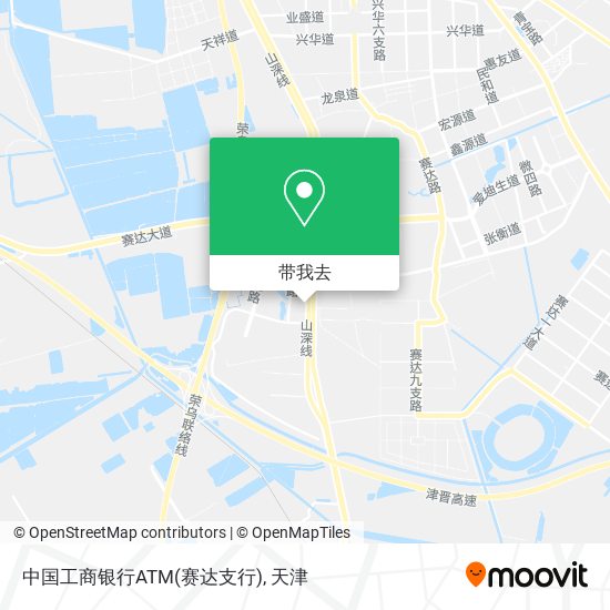 中国工商银行ATM(赛达支行)地图