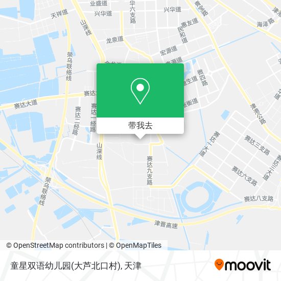 童星双语幼儿园(大芦北口村)地图