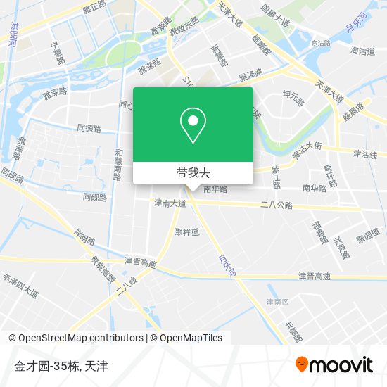 金才园-35栋地图