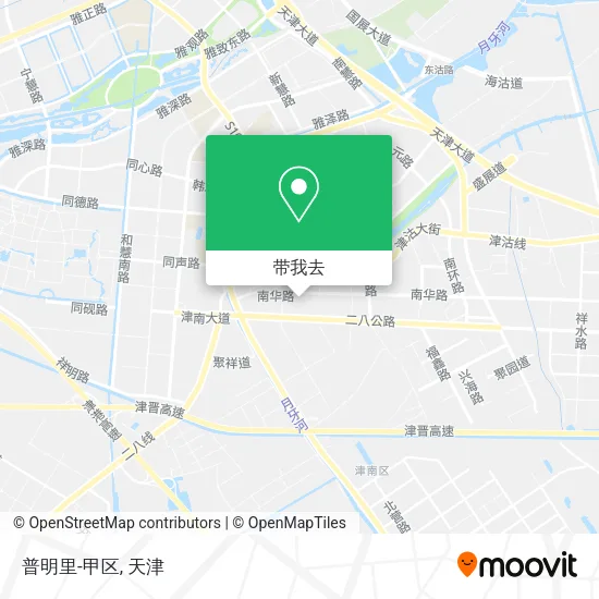 普明里-甲区地图