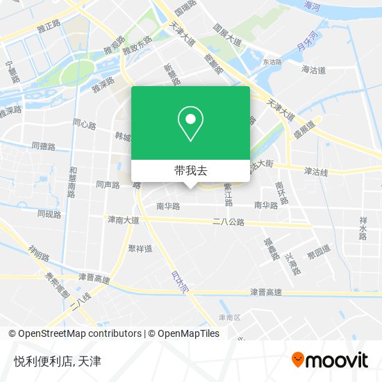 悦利便利店地图
