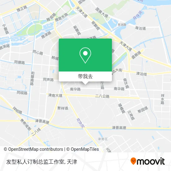 发型私人订制总监工作室地图