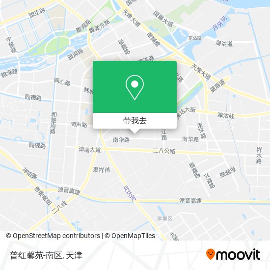 普红馨苑-南区地图