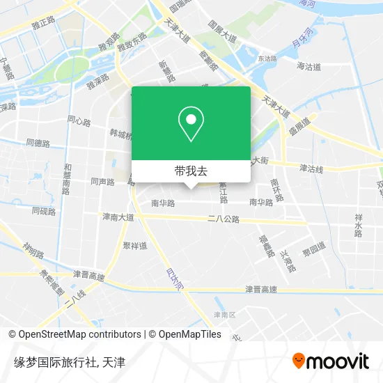 缘梦国际旅行社地图