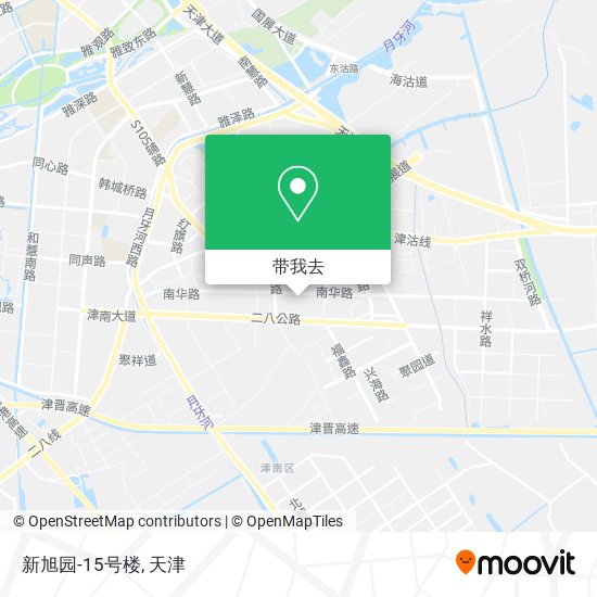新旭园-15号楼地图