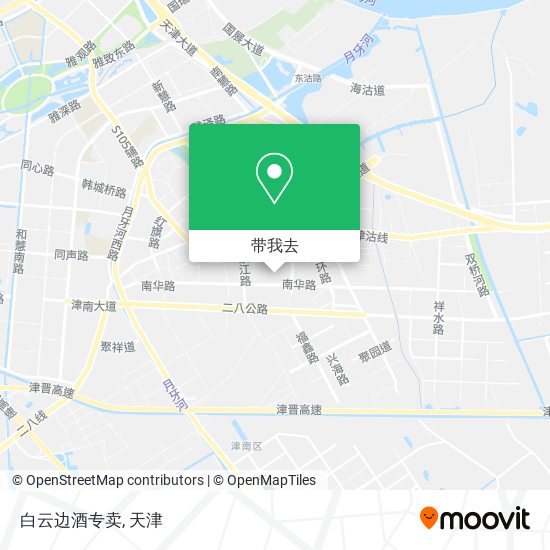 白云边酒专卖地图