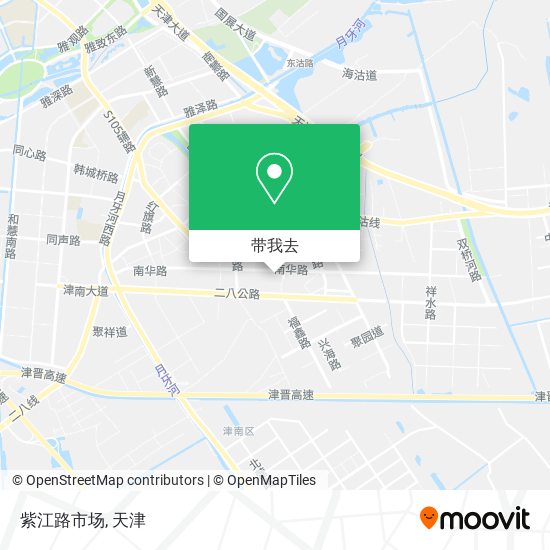 紫江路市场地图