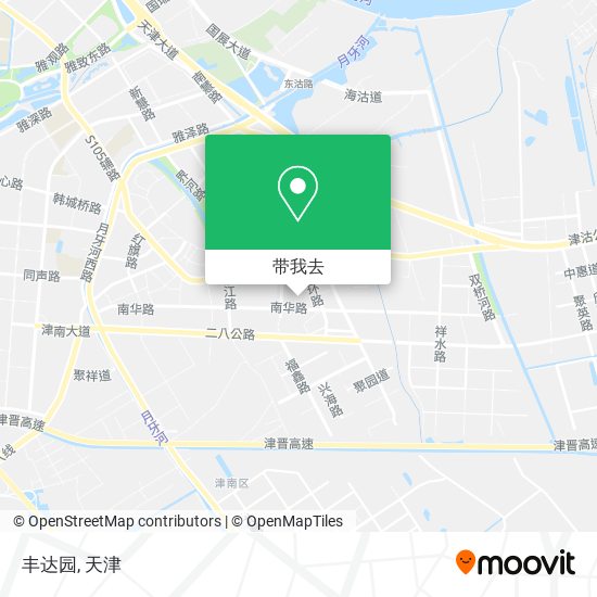 丰达园地图