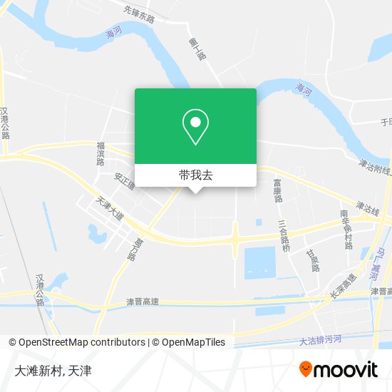 大滩新村地图