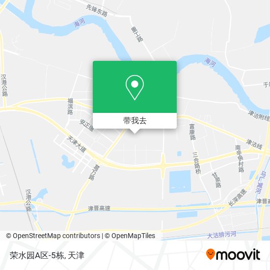 荣水园A区-5栋地图