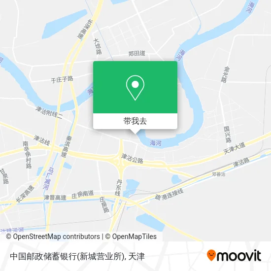 中国邮政储蓄银行(新城营业所)地图