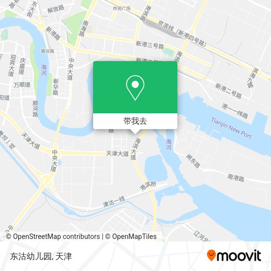 东沽幼儿园地图
