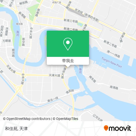 和佳苑地图