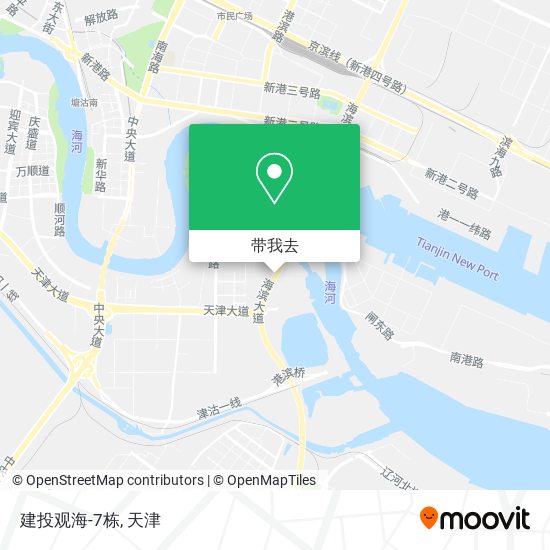 建投观海-7栋地图