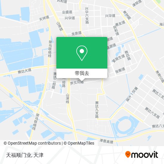 天福顺门业地图