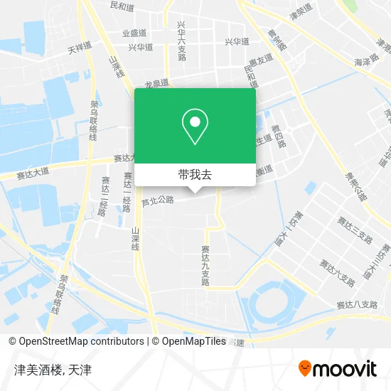 津美酒楼地图
