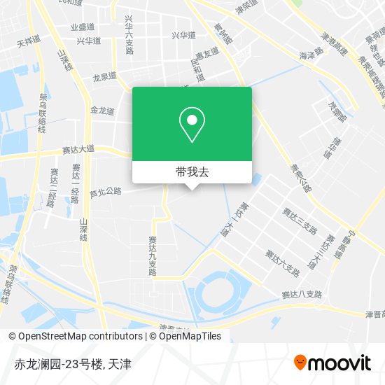 赤龙澜园-23号楼地图