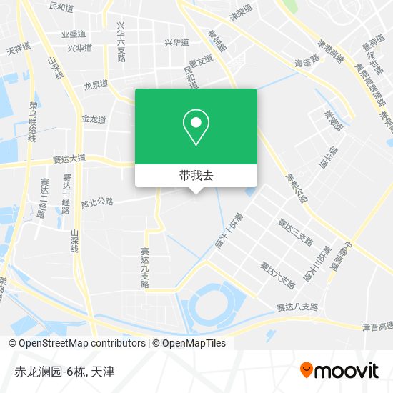 赤龙澜园-6栋地图