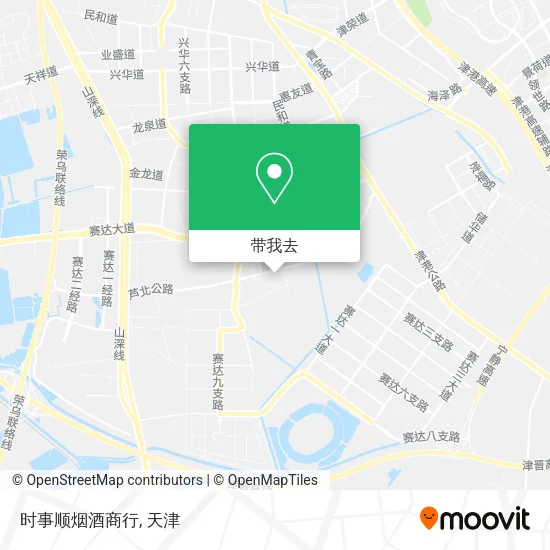 时事顺烟酒商行地图
