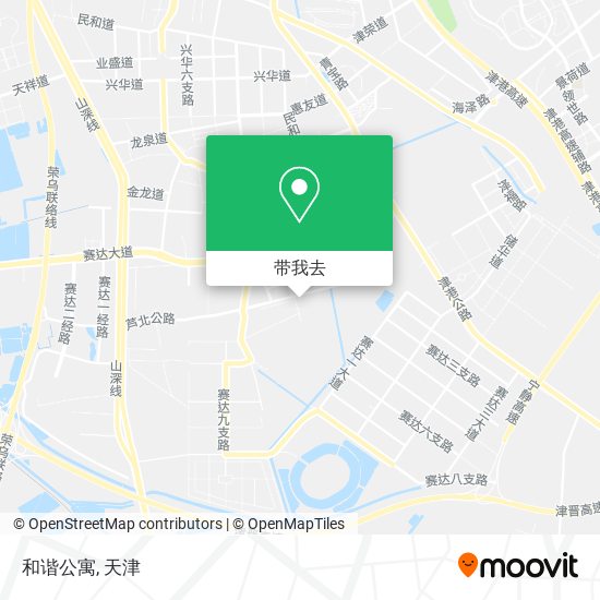 和谐公寓地图