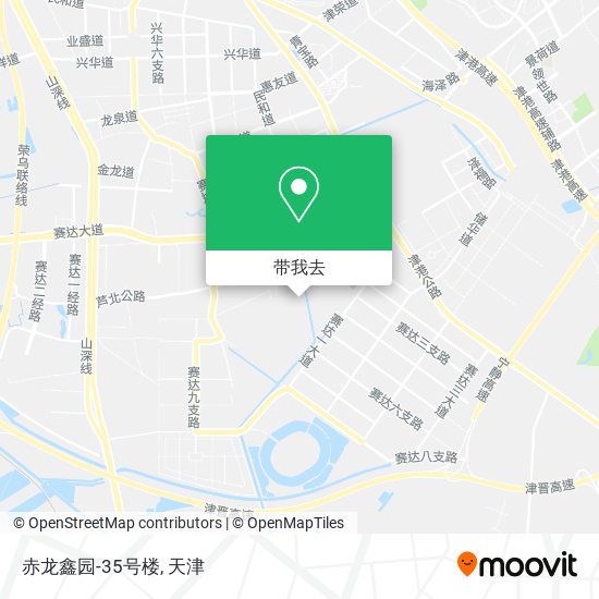 赤龙鑫园-35号楼地图