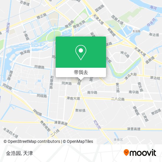 金浩园地图