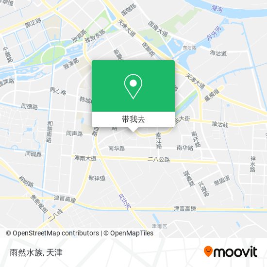 雨然水族地图