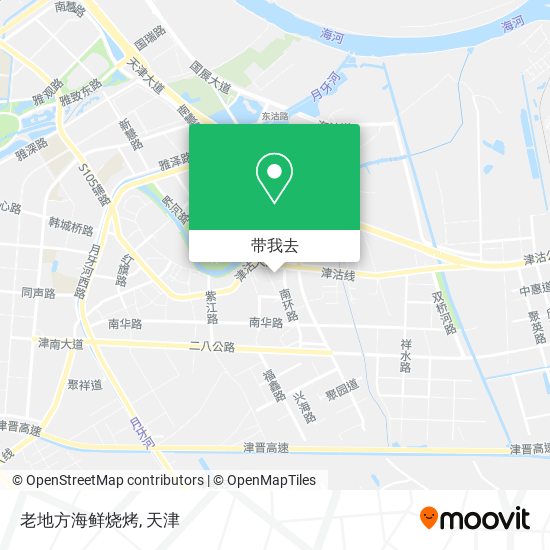老地方海鲜烧烤地图