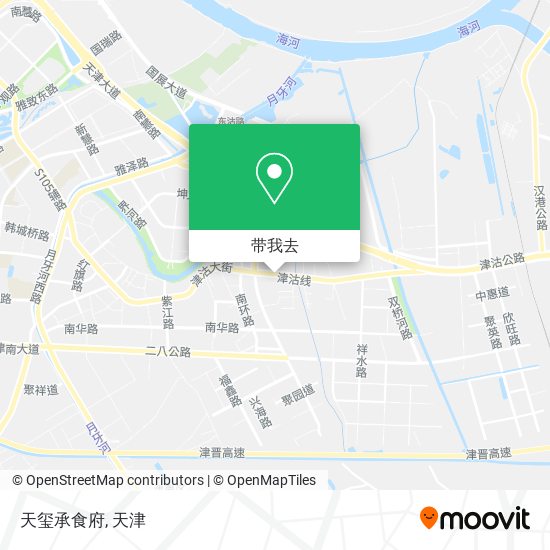 天玺承食府地图
