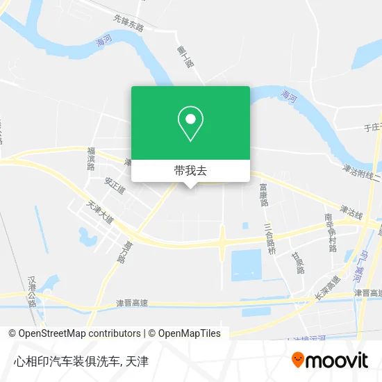 心相印汽车装俱洗车地图