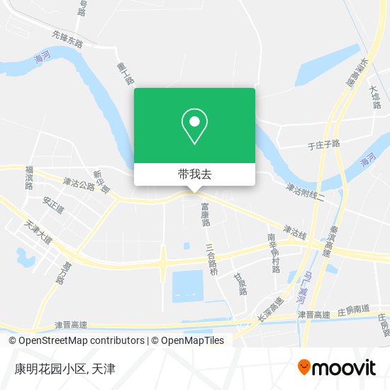 康明花园小区地图