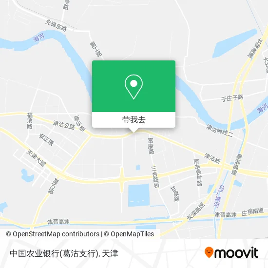中国农业银行(葛沽支行)地图