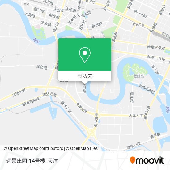 远景庄园-14号楼地图
