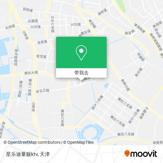 星乐迪量贩ktv地图