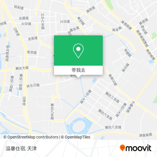 温馨住宿地图