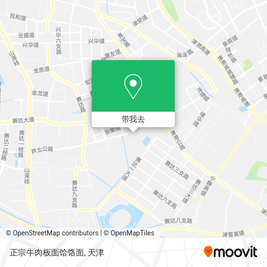正宗牛肉板面饸饹面地图