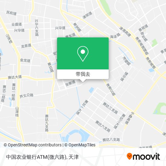 中国农业银行ATM(微六路)地图