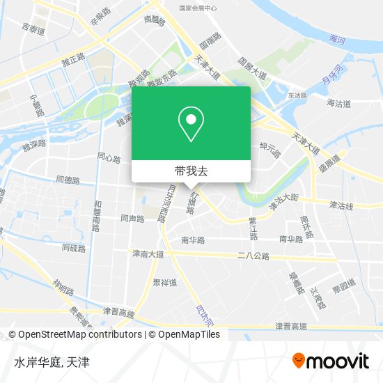 水岸华庭地图