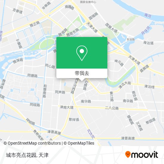 城市亮点花园地图