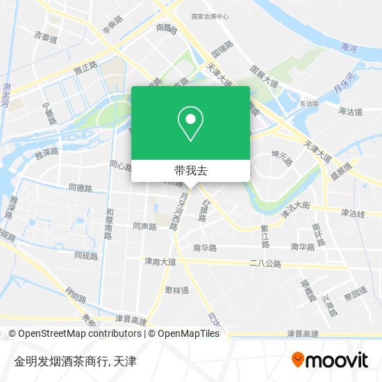 金明发烟酒茶商行地图
