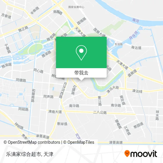 乐满家综合超市地图