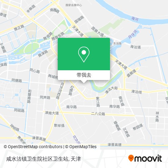 咸水沽镇卫生院社区卫生站地图